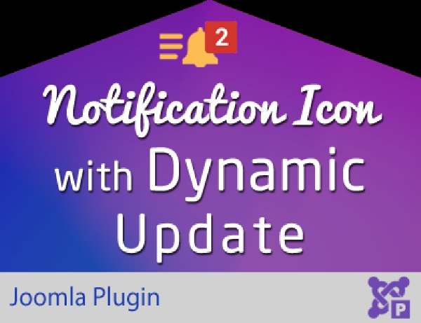 Joomla Notification Icon With Dynamic Update Extension