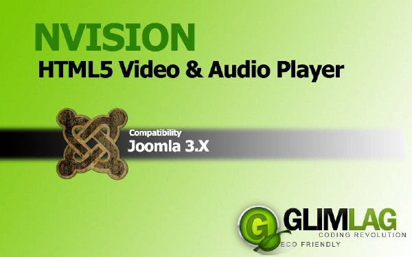 Joomla NVision HTML5 Video And Audio Player Extension