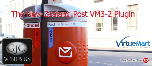 Joomla NZ Post Shipping For VirtueMart Extension