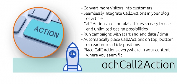 Joomla OchCall2Action Extension