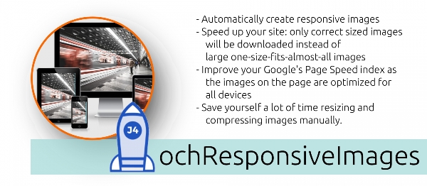 Joomla OchResponsiveImages Extension