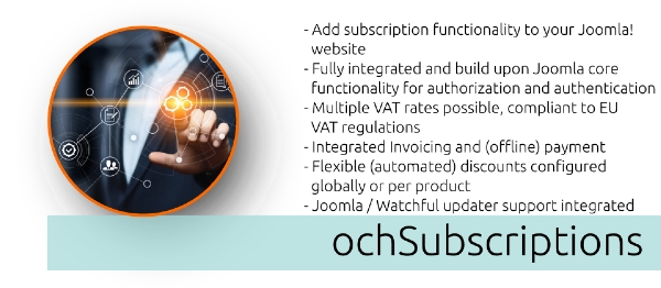 Joomla OchSubscriptions Extension