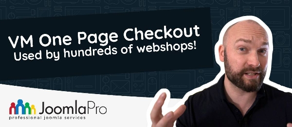 Joomla One Page Checkout For Virtuemart Extension