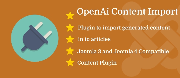 Joomla Open AI Content Import Extension