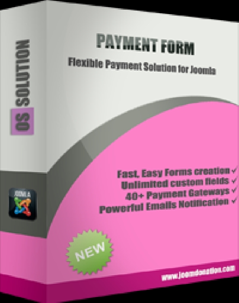 Joomla Payment Form Extension