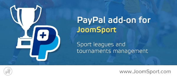 Joomla PayPal Add-on For JoomSport Extension