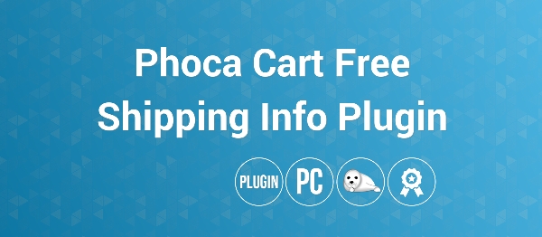 Joomla PCV - Phoca Cart Shipping Info Extension