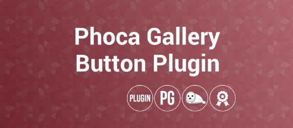 Joomla Phoca Gallery Button Extension