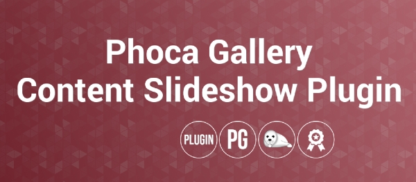 Joomla Phoca Gallery Content Slideshow Extension