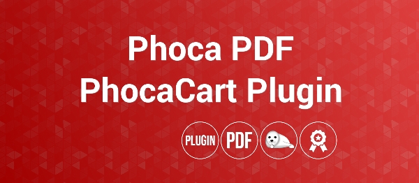 Joomla Phoca PDF PhocaCart Extension