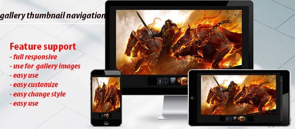 Joomla Photo Gallery With Thumbnail Navigation Extension