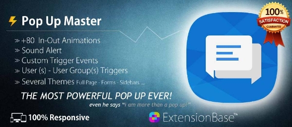 Joomla Pop Up Master Extension