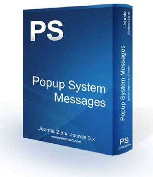 Joomla Popup System Messages Extension