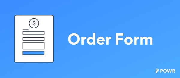 Joomla POWR Order Form Extension