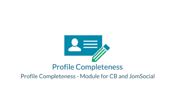 Joomla Profile Completeness For CB Extension