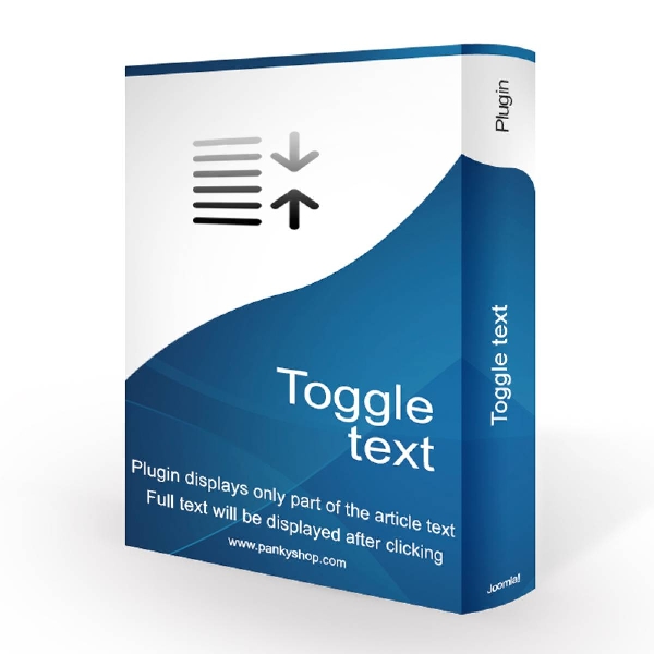 Joomla PW Toggle Text Extension