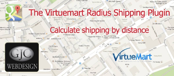 Joomla Radius (Distance) Shipping For VirtueMart Extension