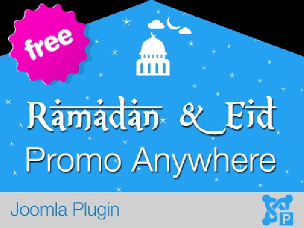 Joomla Ramadan And Eid Promo Anywhere Extension