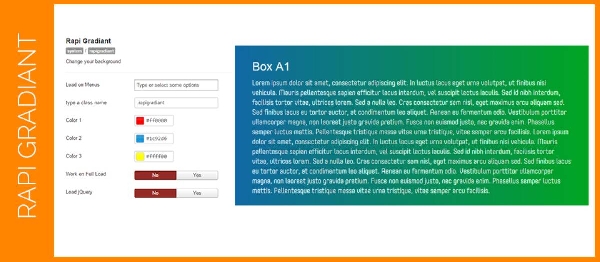 Joomla Rapi Gradiant Extension