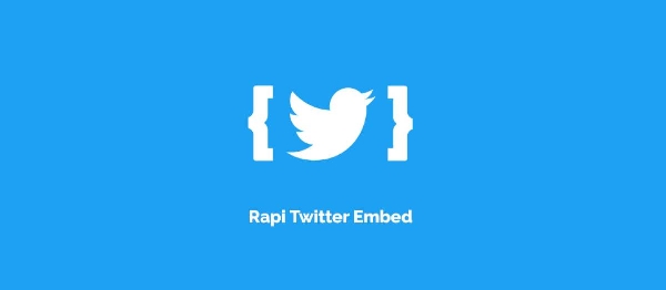 Joomla Rapi Twitter Embed Extension