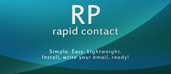 Joomla Rapid Contact Extension