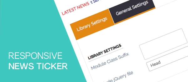 Joomla Responsive News Ticker Extension