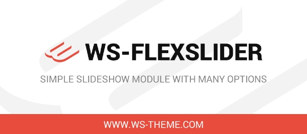 Joomla WS Flexslider Extension