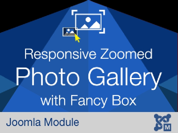 Joomla Responsive Zoomed Photo Gallery Extension