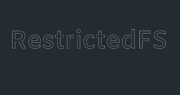 Joomla Restricted FS Extension