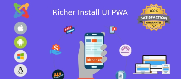 Joomla Richer Install UI PWA Extension