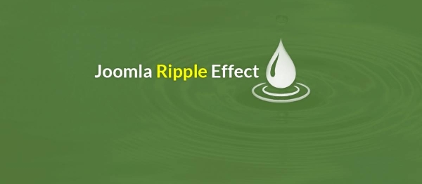 Joomla Ripple Effect Extension