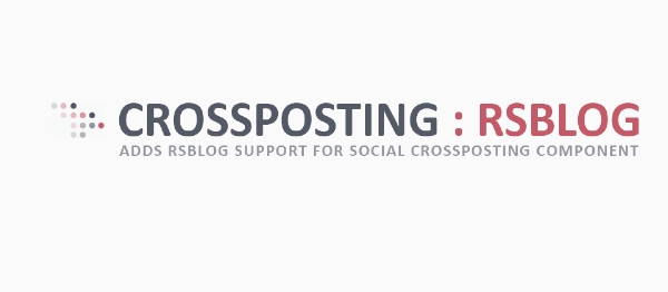 Joomla RSBlog Support For Social Crossposting Extension