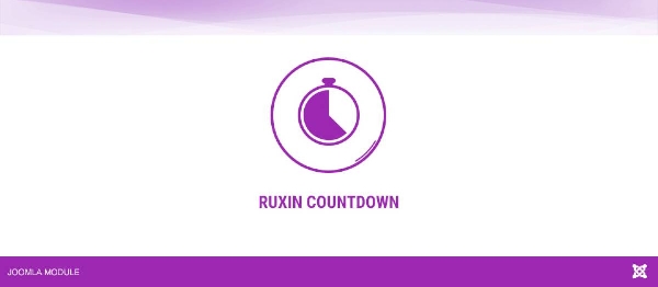 Joomla Ruxin Countdown Extension