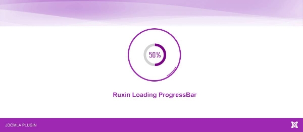 Joomla Ruxin Loading ProgressBar Extension