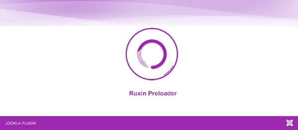 Joomla Ruxin Preloader Extension