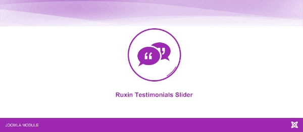 Joomla Ruxin Testimonials Slider Extension