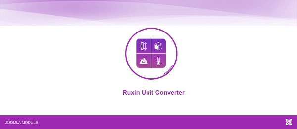 Joomla Ruxin Unit Converter Extension