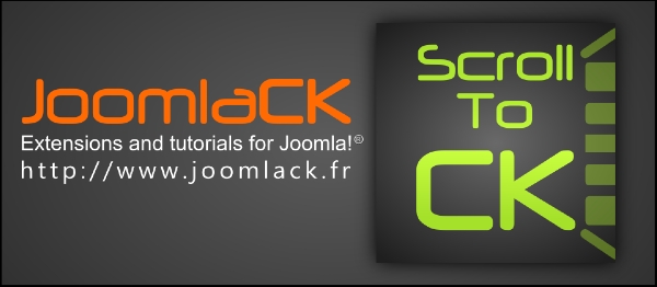 Joomla Scroll To CK Extension