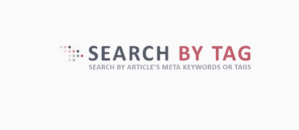 Joomla Search By Tag Extension