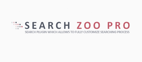 Joomla Search Pro For Zoo Extension