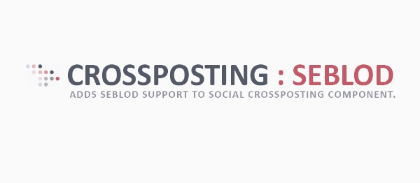 Joomla SEBLOD Support For Social Crossposting Extension