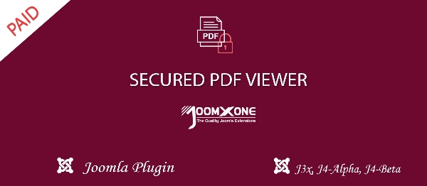 Joomla Secured PDF Viewer Extension