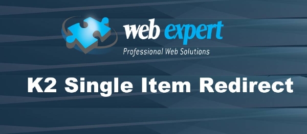 Joomla Single Item Redirect For K2 Extension