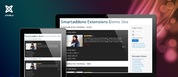 Joomla SJ Accordion For HikaShop Extension