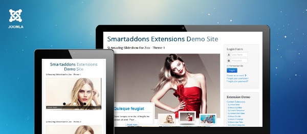 Joomla SJ Amazing Slideshow For Zoo Extension