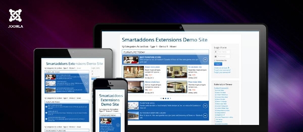 Joomla SJ Categories Accordion Extension