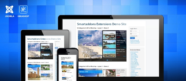 Joomla SJ Categories Full For HikaShop Extension