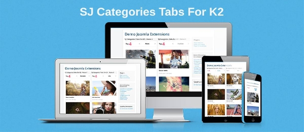 Joomla SJ Categories Tabs For K2 Extension