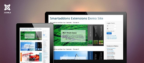 Joomla SJ Content Cool Accordion With Content Extension