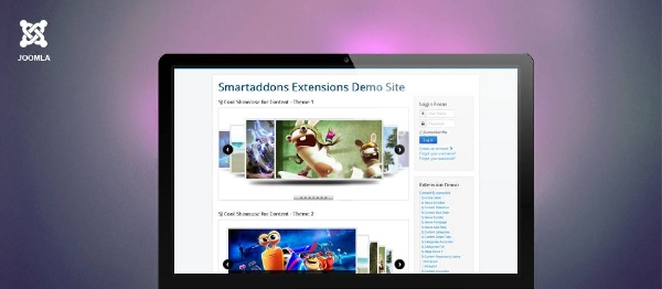 Joomla SJ Content Cool Showcase Extension